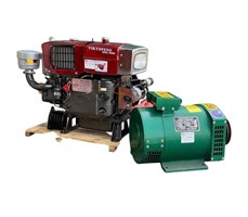 Combo Củ Phát 15Kw/380V Và Động Cơ Vikydfeng (D24 gió đề)