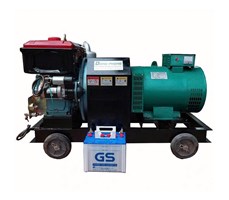 Máy Phát Điện Đầu Nổ 7.5Kw Đông Phong 12Hp (D12 Mát Nước, Đề)