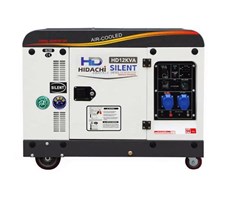 Máy Phát Điện Chạy Dầu 10Kw Hidachi HD12KVA