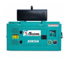 Máy Phát Điện 30Kva Gác Container Lạnh Shinko Japan
