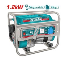 Máy Phát Điện Chạy Xăng 1.2KW Total TP115005