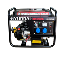 Máy Phát Điện Chạy Xăng 2Kw Hyundai HY20CLE