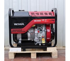 Máy phát điện chạy dầu 5kw Weima WM6600CE-K