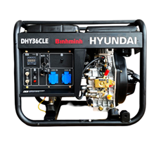 Máy Phát Điện Chạy Dầu 3Kw Hyundai DHY36CLE