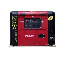 Máy phát điện 7Kw Weima WM9600CES-U Siêu Cách Âm