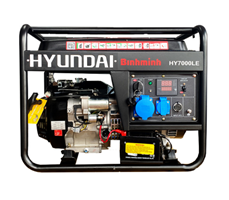 Máy Phát Điện Chạy Xăng 5Kw Hyundai HY7000LE