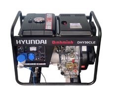 Máy Phát Điện Chạy Dầu 4.6Kw Hyundai DHY50CLE
