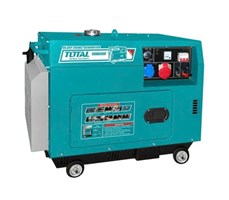 Máy Phát Điện Dầu 5KW Total TP250003 (Điện 3 Pha)