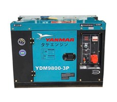 Máy Phát Điện Chạy Dầu 8Kw Yanmar YDM9800 (3 Pha)