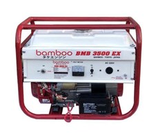 Máy Phát Điện Chạy Xăng 3Kw Bamboo BMB 3500EX (Đề)
