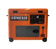 Máy Phát Điện Chạy Dầu 5Kw Genesis GD6800EWS