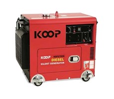 Máy Phát Điện 5Kw Chạy Dầu Koop KDF6700Q