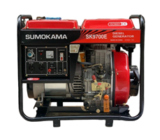 Máy Phát Điện Chạy Dầu 6Kw Sumokama SK9700E