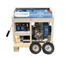 Máy Phát Điện Chạy Dầu 7Kw Huspanda HD8500