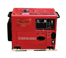 Máy Phát Điện Chạy Dầu 5Kw Sumokama SK6700T