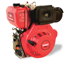 Động Cơ Dầu Koop 10.3HP KD192F Giật Tay 