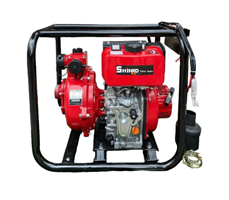 Máy Bơm Nước Cứu Hỏa Diesel 6.5Hp Shinko SK50CBE (đề điện)