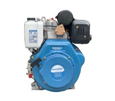 Động Cơ Dầu Huspanda 10HP HD186F – Zen hoa (Dùng cho máy xới đất) 
