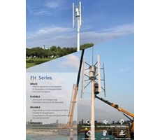 Turbine gió trục đứng dòng FH Series FH-15KW/ FH-20KW/ FH-30KW/ FH-50KW/ FH-60KW