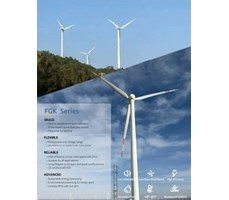 Turbine gió trục ngang dòng FGK Series