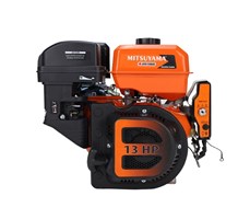 Động Cơ Xăng Mitsuyama 13HP TL-390R-2D Tua Chậm Có Đề 