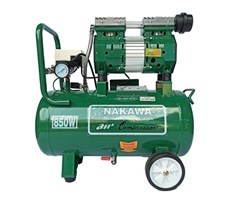 Máy Nén Khí Không Dầu Nakawa 850W 30L NK800/30