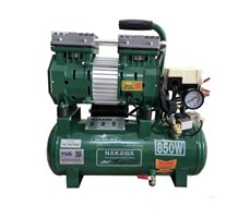 Máy Nén Khí Không Dầu Nakawa 850W 12L NK800/12