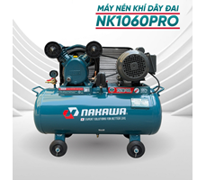 Máy Nén Khí Dây Đai 60 Lít Nakawa NK1060pro