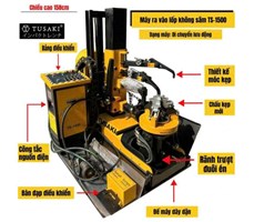 Máy Ra Vào Lốp Tự Động Xe Tải Tusaki TS-1500