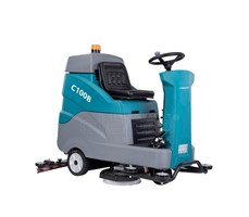 Máy Chà Sàn Liên Hợp Ngồi Lái Clepro C100B (Dùng ắc quy)