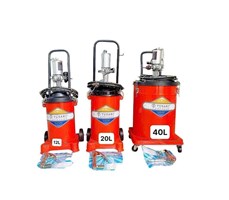 Máy Bơm Mỡ Khí Nén Tusaki (bình chứa 40 Lít)
