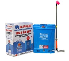 Bình Xịt Điện Phun Thuốc 16 lít Elephant 16S (ắc quy 12V8Ah)
