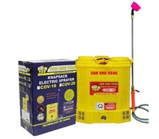 Bình Phun Xịt Điện 18L Con Ong Vàng COV-18 (Bơm Đôi)