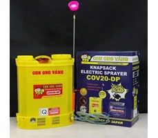 Bình Phun Xịt Điện Con Ong Vàng COV20-DP (Bơm Đôi)