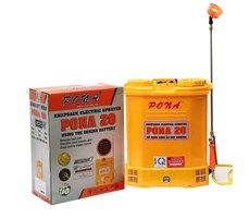 Bình Xịt Điện Phun Thuốc 20 Lít Pona PN20 (ắc qui 12V8Ah)