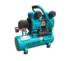 Máy Nén Khí Không Dầu Jetman 2Hp 12L JM-1600-12 Lên Hơi Nhanh