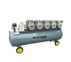 Máy Nén Khí Không Dầu Jetman 10Hp 200L NKF-1600x5T200 Lên Hơi Nhanh