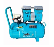 Máy Nén Khí Không Dầu Jetman 1.5HP 30L JM-780 Rơ Le Điện Tử