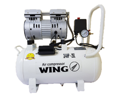 Máy Nén Khí Không Dầu Wing 3/4HP TW-OF550-25L