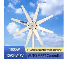 Tuabin gió nằm ngang 1000W 12V 24V SC-1000