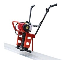 Máy đầm thước xăng khung thép DTT-35
