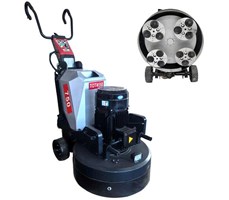 Máy Mài Sàn Công Nghiệp MS750 Tròn-380V-Trợ Lực