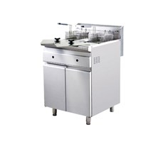Bếp chiên nhúng đôi dùng gas Berjaya FSGDF11D