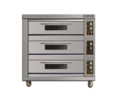 Lò nướng 3 tầng 6 khay Berjaya BJY-G180-3BD dùng gas