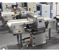 Máy dò kim loại thực phẩm tự động độ nhạy cao dành cho cửa hàng thức ăn nhanh 
