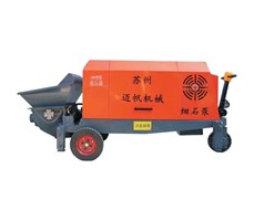 Máy Bơm Bê Tông 15Kw Cao Áp (Bánh điện)