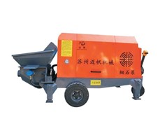 Máy Bơm Bê Tông 22Kw Cao Áp (Bánh điện)