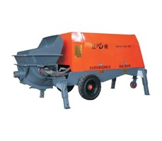 Máy Bơm Bê Tông 37Kw Cao Áp (Bánh điện)