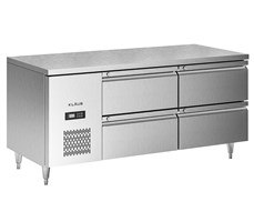 Bàn mát inox 4 ngăn kéo Klaus KDC-2.1-2N