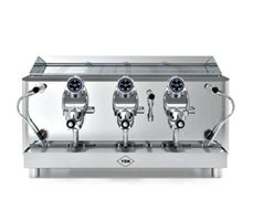 Máy Pha Cà Phê 3 Họng Pha Lollo Eletronic (Inox) | VBM